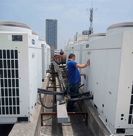 日喀则中央空调制热和不制冷系统维修方法